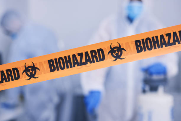 Professional Hoarding Cleanup technician working in Medina, NY